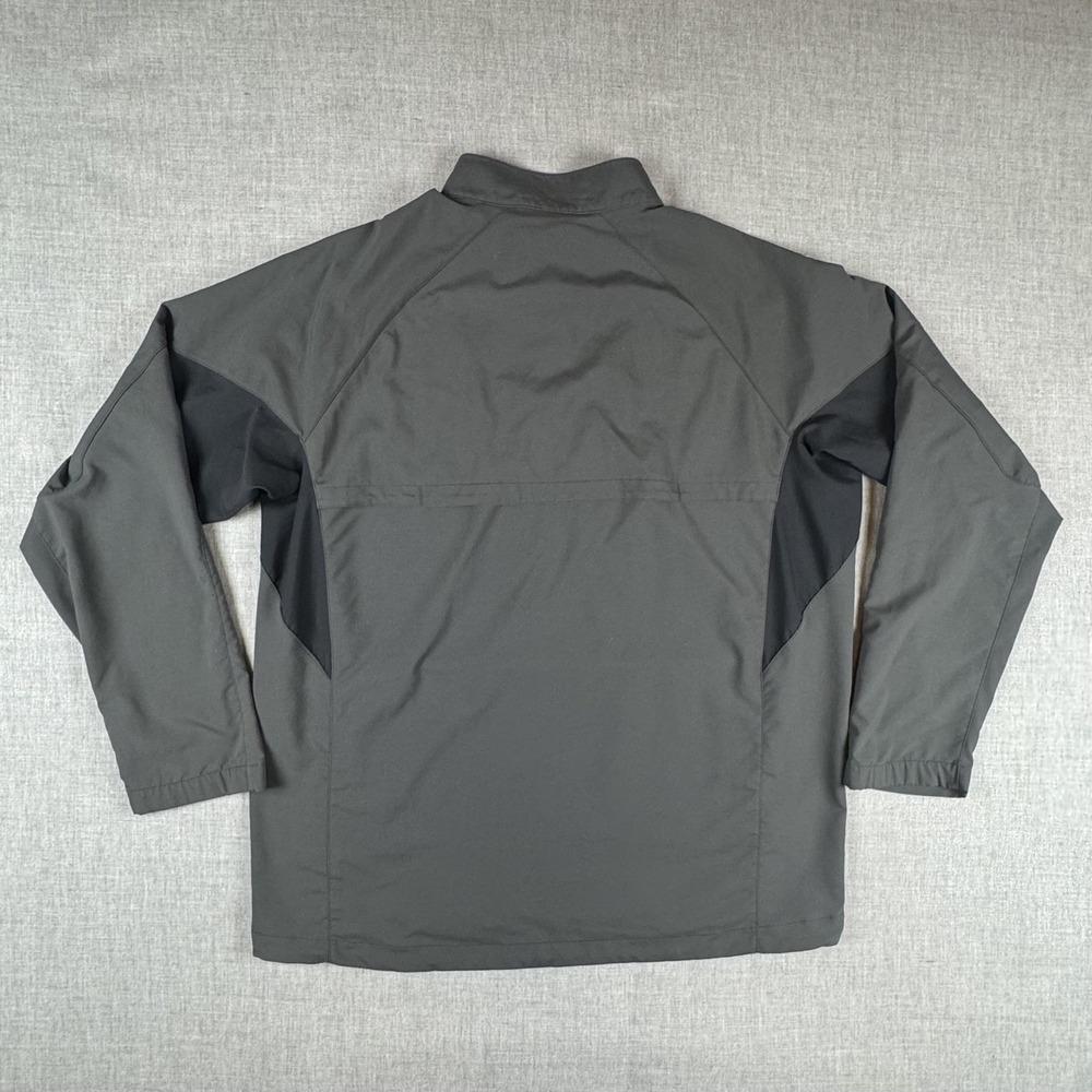 Nike Swingman Windbreaker Jacket Mens Large Gray 1/4 Zip Ken Griffey Jr Pullover - Picture 3 of 9